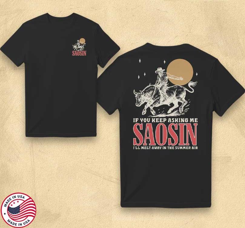 Saosin – Rodeo Official Limited Edition Tour amp Band Merch T-Shirt Unisex T-Shirt XL