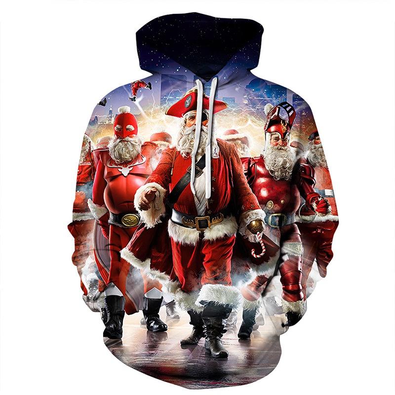 Premium Quality Men Women Christmas 3d Graphic Print Hooded Hoodie Sweatshirt Pullover With Timeless Style