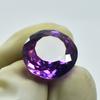 Natural Purple Tanzanite Loose Gemstone 7.74 Ct Round Cut for Jewelry Making and Gem Collections