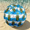 1 Bola de Futebol Tamanho 5 Bandeira da Argentina, Adequada para Jogos de Treino/Treinamento de Torneio, Leve e Durável logo70713