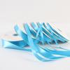 3/6/10/12/15/20/25/38/50/76MM Sky Blue Satin Ribbons for Wedding Xmas Party Decorations DIY Bow Craft Ribbon Card Gifts Wrapping