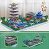 High-Quality 5186Pcs High-Quality Chinese Building Design Tiny Scale High-Quality Building High-Quality "Hangzhou High-Quality West High-Quality