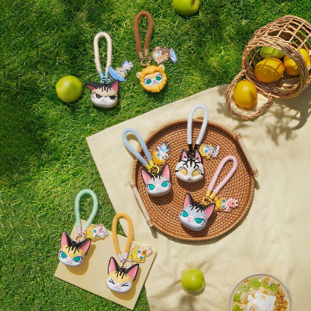 POP MART Baby Molly Baby Tabby Series Squeeze Charms Box of Pop Mart Gachapon Blind Box Figures Plastic Model Premium Toys PVC Soft Vinyl Original