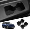 For Hyundai Santa Fe 6/7 Seats 2024-2026 (3 Row Only) Door Side Cup Holder Insert Cup Box Shock-Absorbing Storage TPE Tidying
