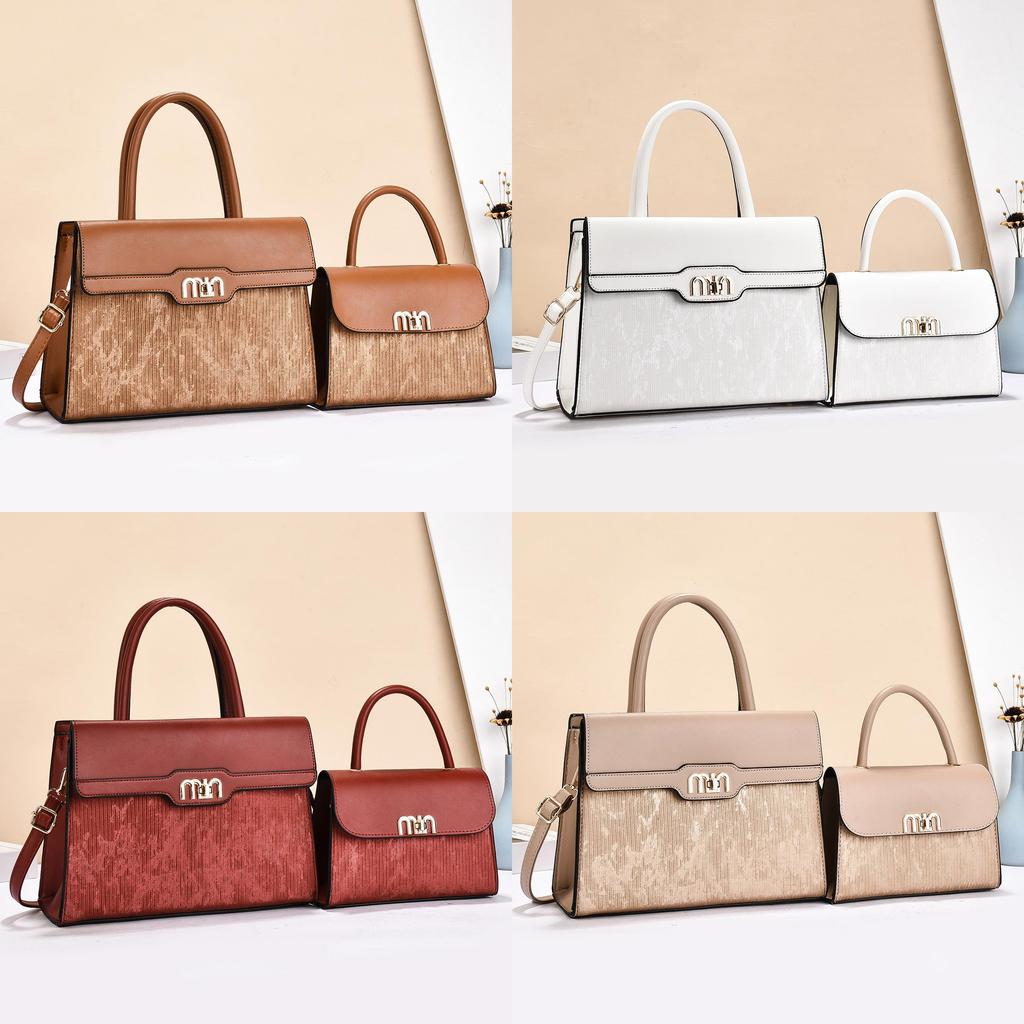 Style Pu Leather Bag With Zipper Closure And Multiple Pockets For Daily Use