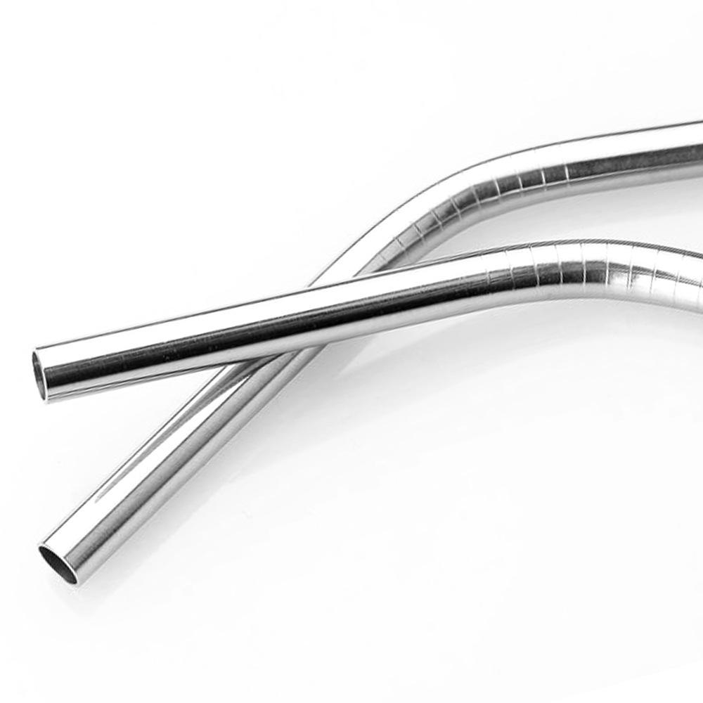 304 Stainless Steel Straw Beverage Car Cup 40 Ounces Extended Straw Color Milk Tea Metal Straw