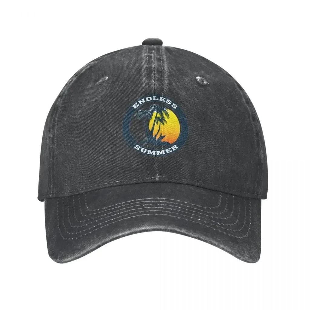 Endloser Sommer Denim Baseballkappe Sommerurlaub Herren Custom Hip Hop Hüte Frühling Trendig Outdoor Sport Dropshipping Baseballkappen