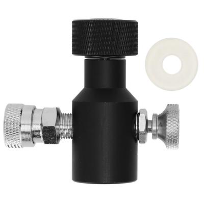 CO2 Refill Adapter Connector for Soda Machime ASA Release Valve with 8mm Female Quick Disconnect