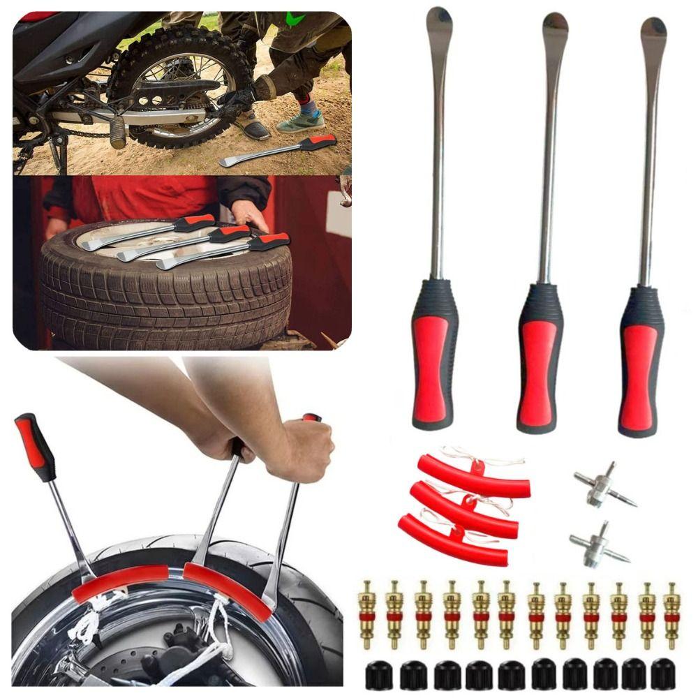 Carbon Steel Tire Changing Lever Efficient Rim Protector Tyre Repair Tool  Automotive Accessories
