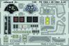 eduard Skyhawk Etching Parts Hobby Plastic Model Kit Parts EDU491564 1/48 A-4C (for Boss) (Airplane)