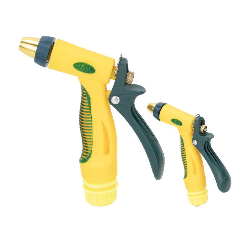 High-Pressure Yellow Car Wash & Garden Watering Sprinkler Head