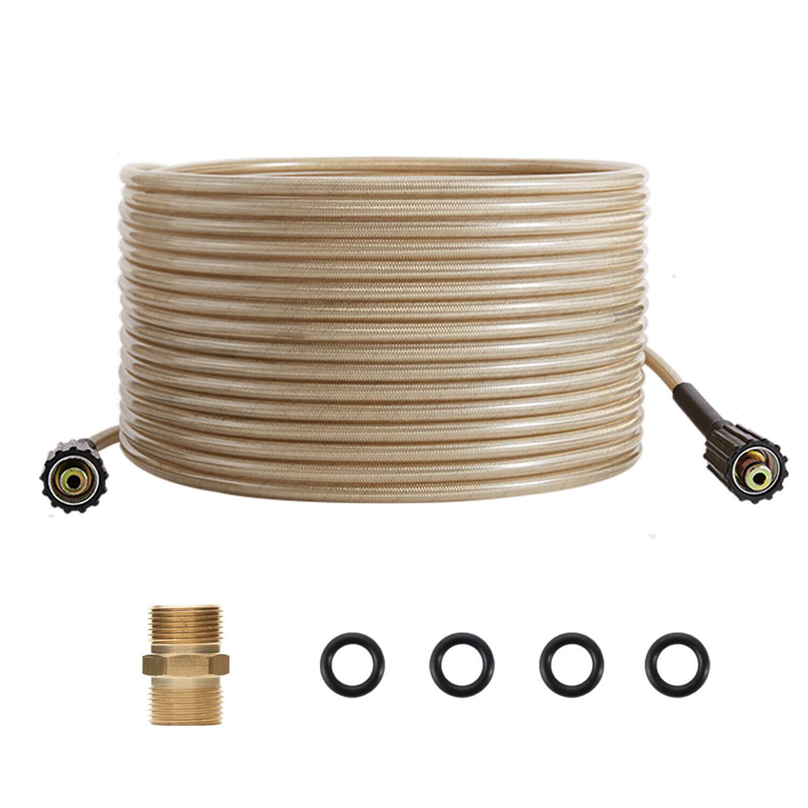 

50 футов, 5000 фунтов на квадратный дюйм, сменный удлинительный шланг для мойки высокого давления, разъем M22