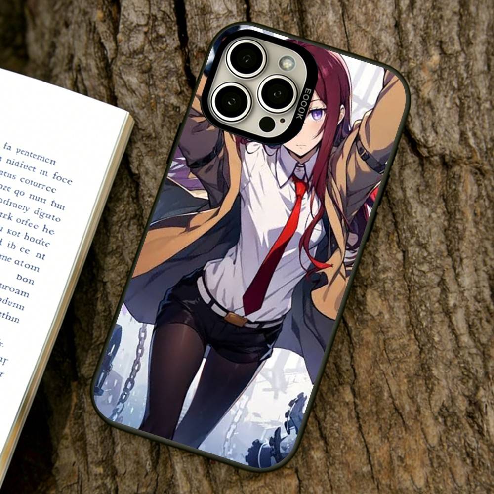 

Steins Gate Phone Case For iPhone 17,16,15,14,13,12,11 Plus,Pro Max,XS,Colorful Silver Phone case Funda Cover iPhone13ProMax