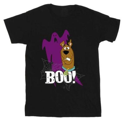 Girls Boo Ghost Cotton T-Shirt