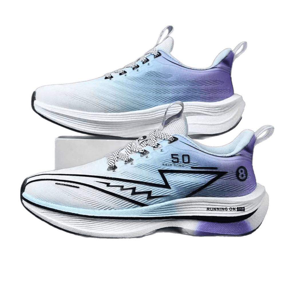 Sports running shoes women's red rabbit series 8pro couple primary and secondary school students professional racing shock absorption carbon board