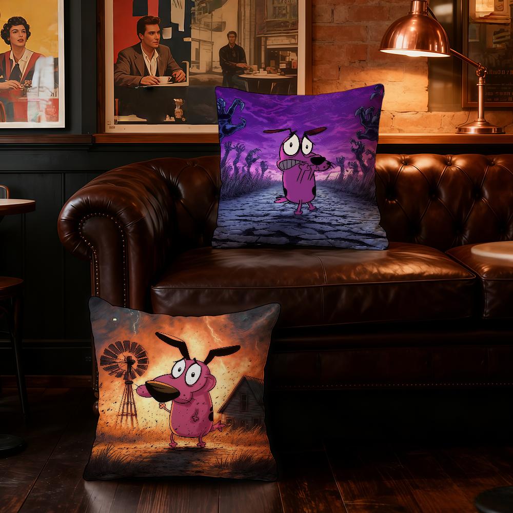 C-ODWAGA C-Pieski-tchórze poszewka na poduszkę Dom Biuro Wygodna Nordycka Prostota Hit Z zamkiem Poszewka na poduszkę