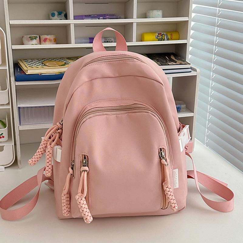 Children's Small Schoolbag for Girls College Students with High Looks and Cute Multi layer Kindergarten Small Backpack
