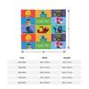 Sesame Street Cartoon Blanket Coral Fleece Plush Spring/Autumn Abby Cadabby Breathable Throw Blankets for Bed Bedroom Rug Piece