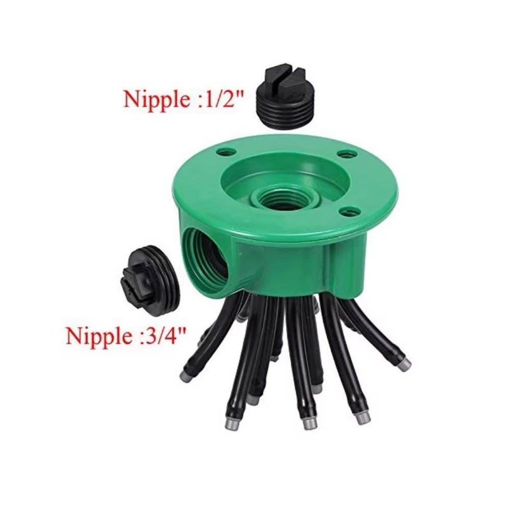 Large Area Garden Sprinkler Rotating Nozzle Lawn Sprinkler Watering System