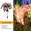Pink Solar Wisteria Flower Landscape Lights (2-Pack)