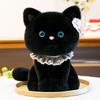 Bella Katze Niedliche Gestickte Sitzende Plüschpuppe Für Mädchen Schlafbegleiter Geschenk