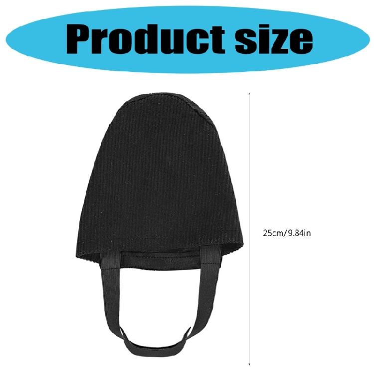 Bowling Shoe Protectors Breathable Lining Slip Resistant Shoe Toe Covers For Indoor and Outdoor Bowling Practice