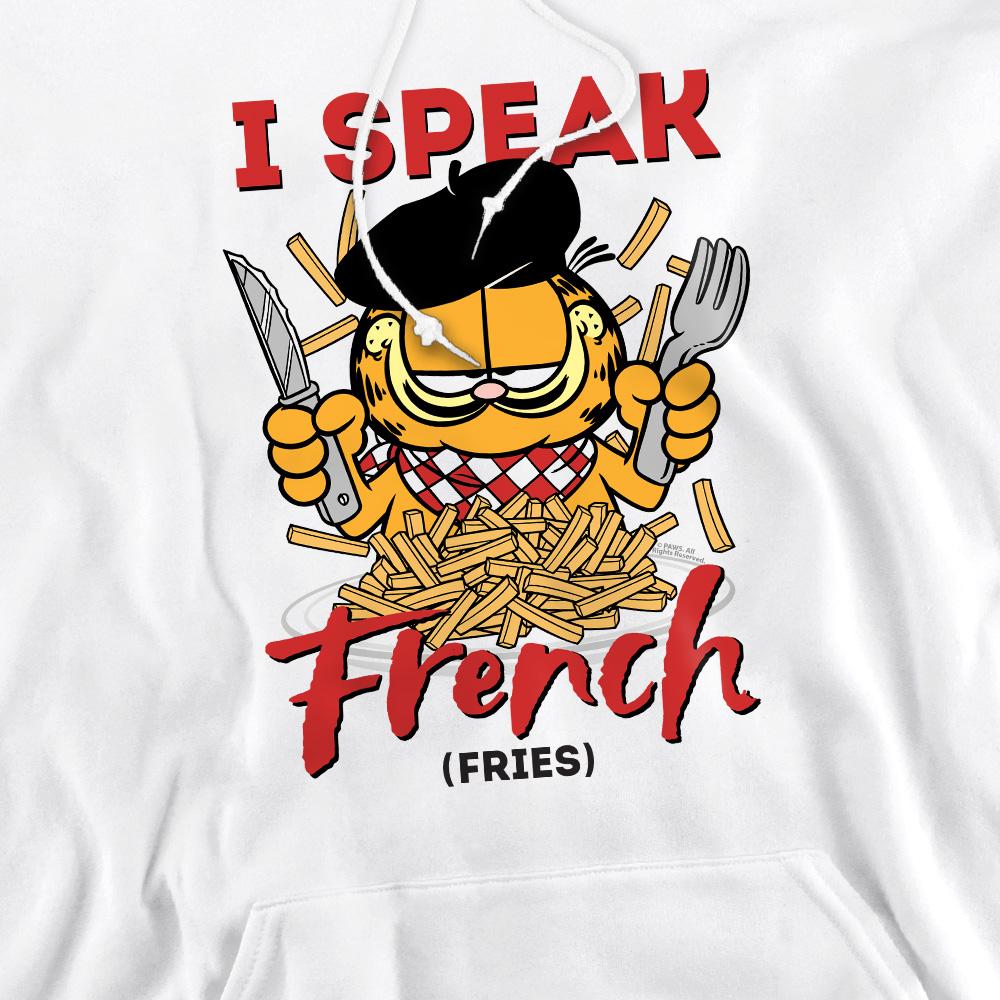 Garfield Mens Speaking Love Hoodie