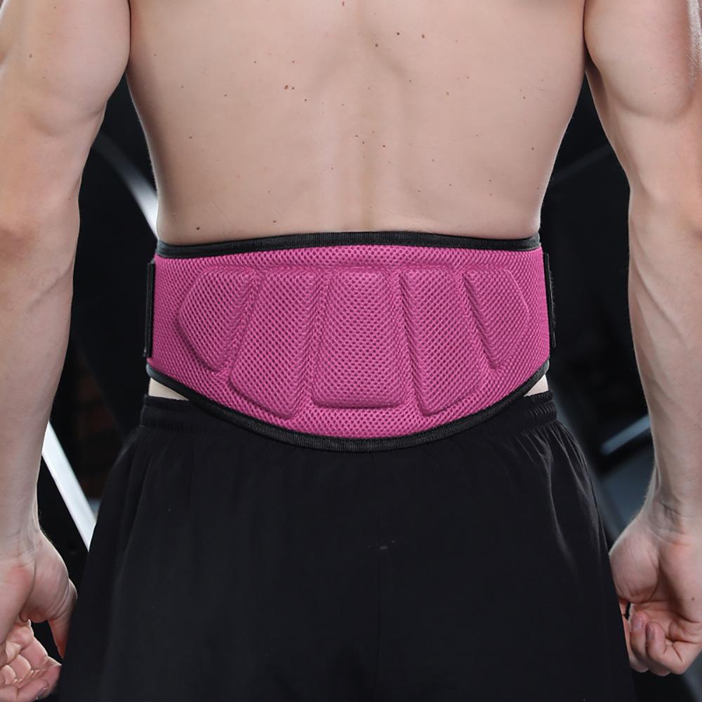 Custom Power Lifting Gym Belt Nylon Waist Trimmer with Self-Locking Feature for Weightlifting