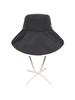 BBC EARTH Color Block Wide-Bridal Bucket Hat_Black