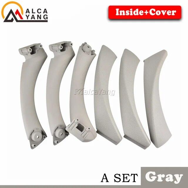 Full Set Interior Door Handles for BMW 3Series E90 E91 318 320 325 328 330 335 Part Inner Doors Panel Handle Bar Pull Trim