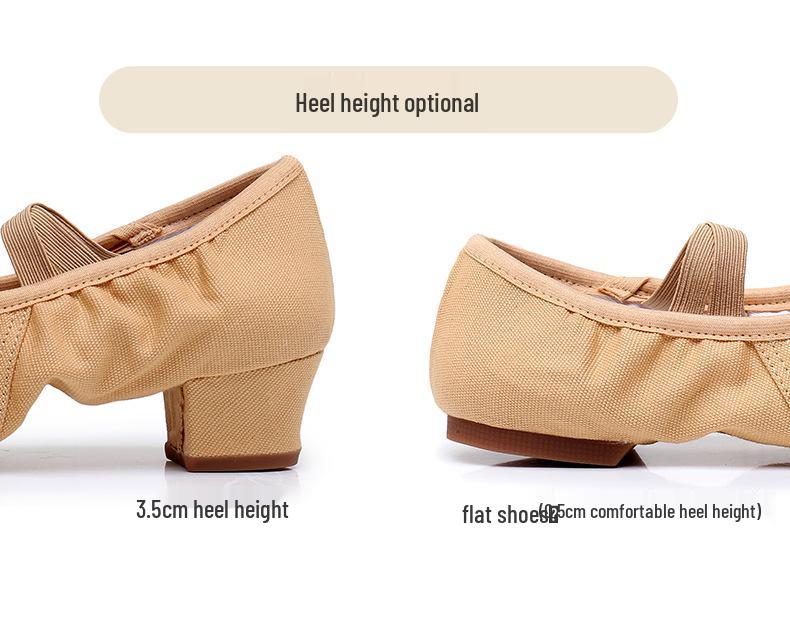 Women's Soft Sole Dance Shoes for Ballet, Belly Dance, and Yoga