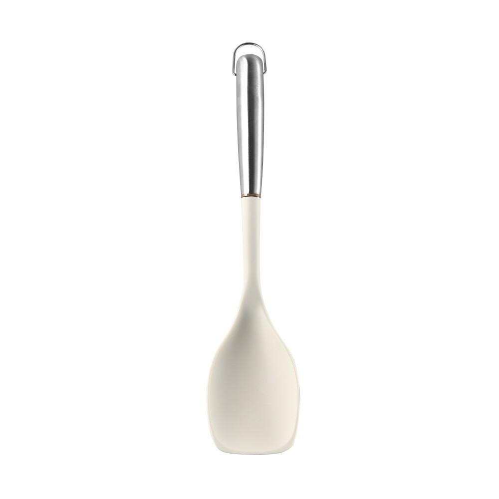 New Stainless Steel Handle Silicone Kitchenware Set Household Spatula Cooking Spoon Spatula Kitchen Non-stick Pan Silicone