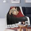 Sukuna Ryomen - Jujutsu Kaisen Decken Weich Warm Flanell Überwurf Plüsch für Bett Wohnzimmer Picknick Reise Zuhause Couch