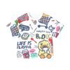 B.Duck Boys' Ice-Feel Quick-Dry Cartoon T-Shirt