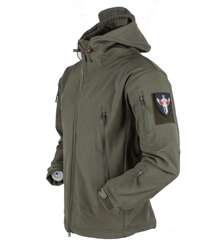 Men's and Women's Windproof Waterproof 3-in-1 Softshell Fleece Jacket