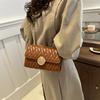 Trendy 2024 Simple Chain Crossbody Bag Chic Quilted Shoulder Bag For Women Fashion