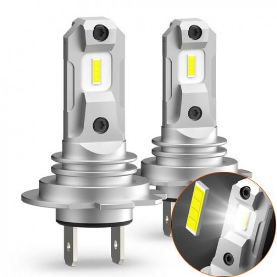 AUXITO LED Headlight H7 Conversion Bulbs 6500K Car Driving Lamp High/Low Beam EV
