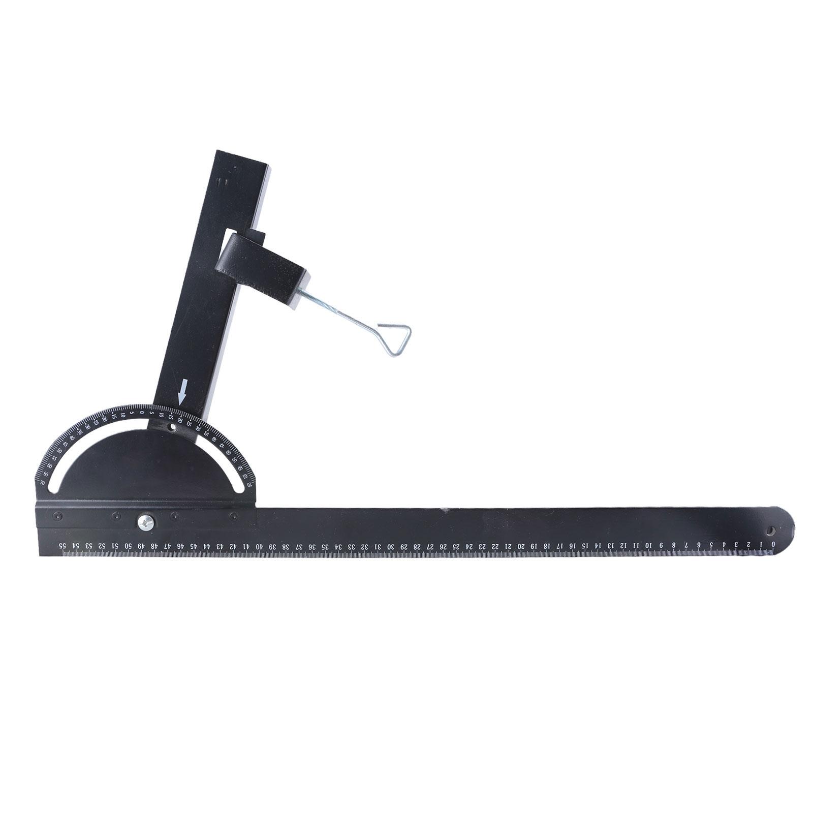 

Линейка для измерения кромок по дереву, регулируемый транспортир, угловой искатель, двухрычажная линейка для плотницких работ, инструмент для измерения и разметки