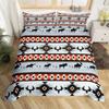Exotic Horse Duvet Cover Set Queen African Tribal Arrow Western Animal Comforter Cover Microfiber Aztec Farm Animals Bedding Set