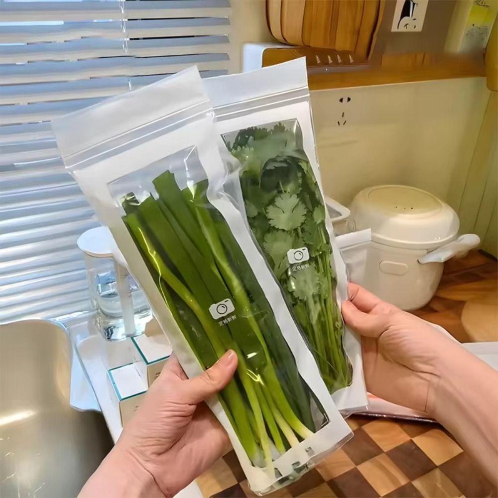 15/50Pcs Moisture-proof Food Sealing Bags Thickened Food Storage Bag Kitchen Refrigerator