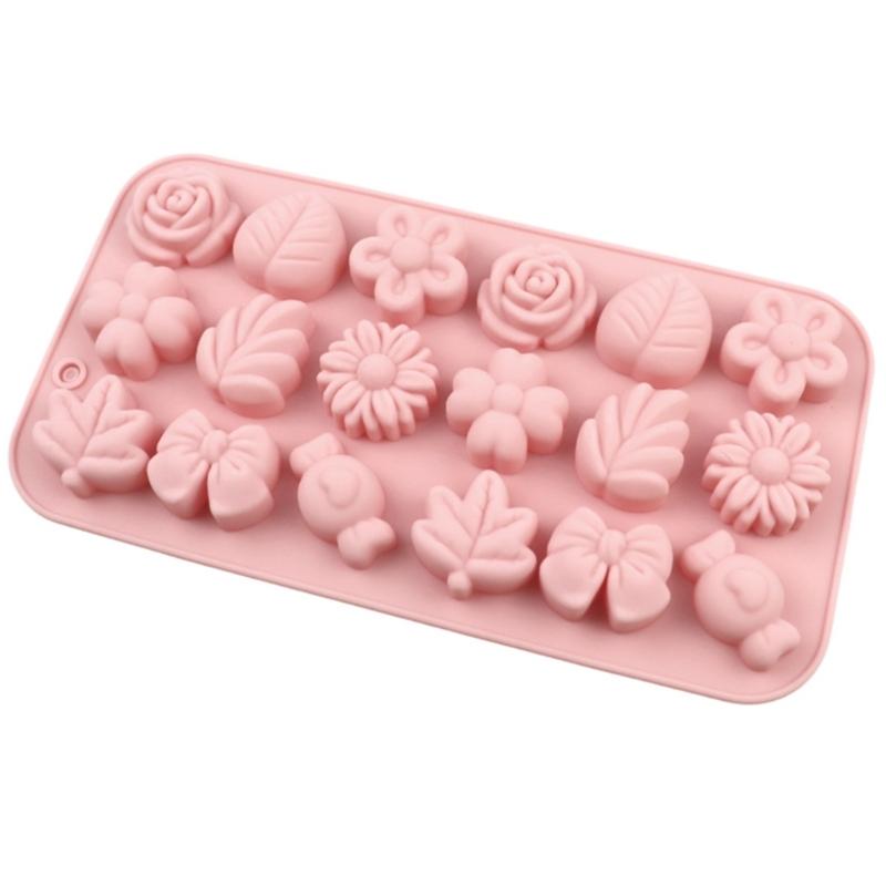 Effective Silicone Baking Molds For Cookie Chocolate Decoration Easy Cleaning Nonstick Design Silicone Cake Decorating Molds