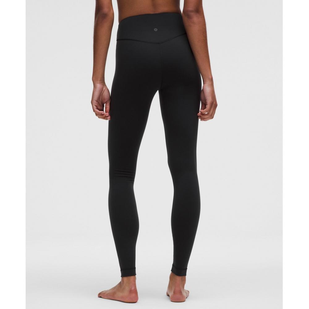 Lululemon WUnder Under Smoothcover High Rise Tight 28  Black