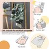 Demon Slayer Microfiber Blanket School Bed Blankets for Winter Luxury Cover Throw Sofa Knee Fluffy Soft Anime Summer & Throws