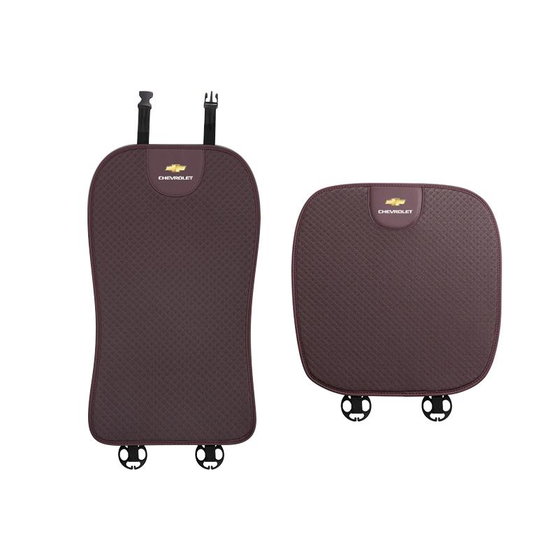 Car Seat Pad Backrest Mat Ice Silk Flax Seat Cushion Covers For Chevrolet Cruze Sonic Silverado Trax Camaro Captiva Equinox Z71