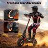 iScooter GX3 Pro Electric Scooter1200W 15.6Ah 11'' Off-Road Tires 25KM/H Max Speed 45KM+ Range Adult Electric Scooters