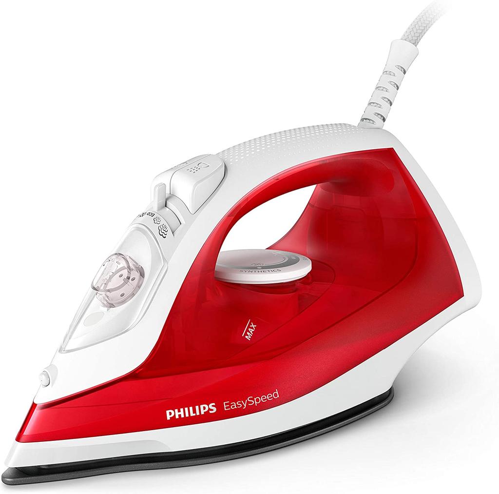 Żelazko do prasowania parowe lekkie PHILIPS GC1742 2000W stopa nieprzywiera