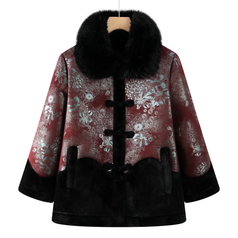 Yalu Women's Faux Fur Lined Winter Jacket