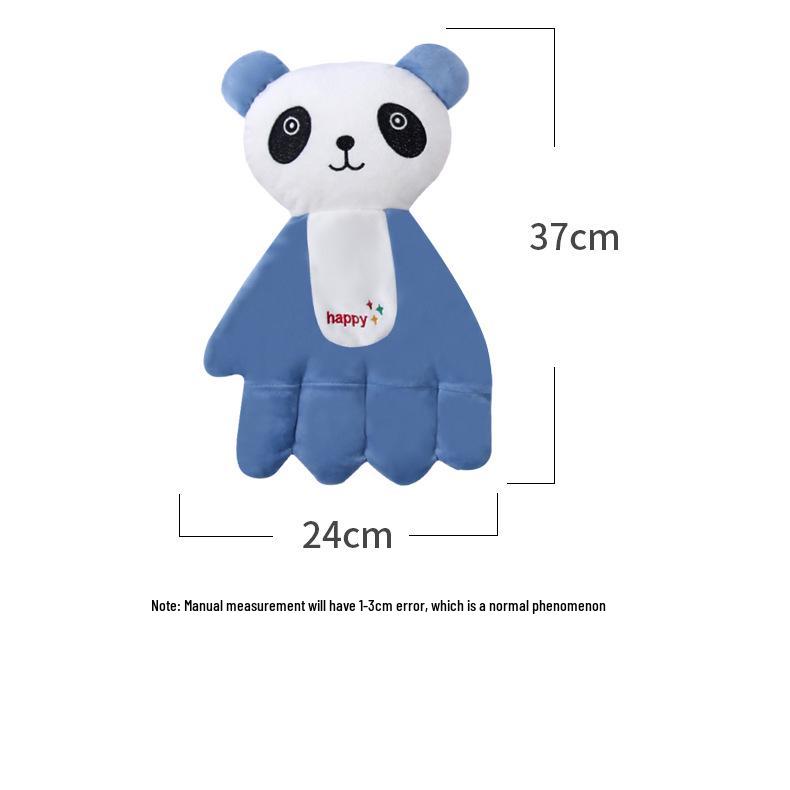 Comforting Palms Baby Sleep Aid: Anti-Startle Cuddle Pillow with Secure Rice Bag for Second Month Fuss