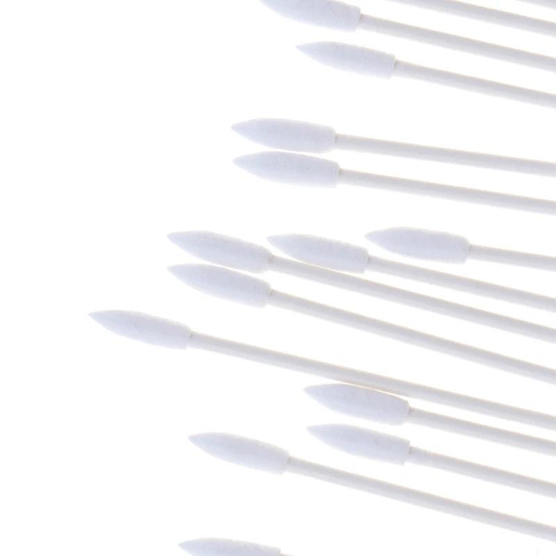 50/100 Stück Staubfreie Einweg-Reinigungsstäbchen Wattestäbchen für AirPods Kopfhörer Kopfhörer Telefon Ladeanschluss Zubehör