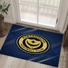 Portsmouth FC Design Crystal Velvet Carpet Cozy Non?Slip Printed Rug For Bedroom Living Room Entrance